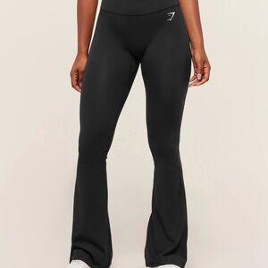 Black Flared Women's Pants - Gymshark